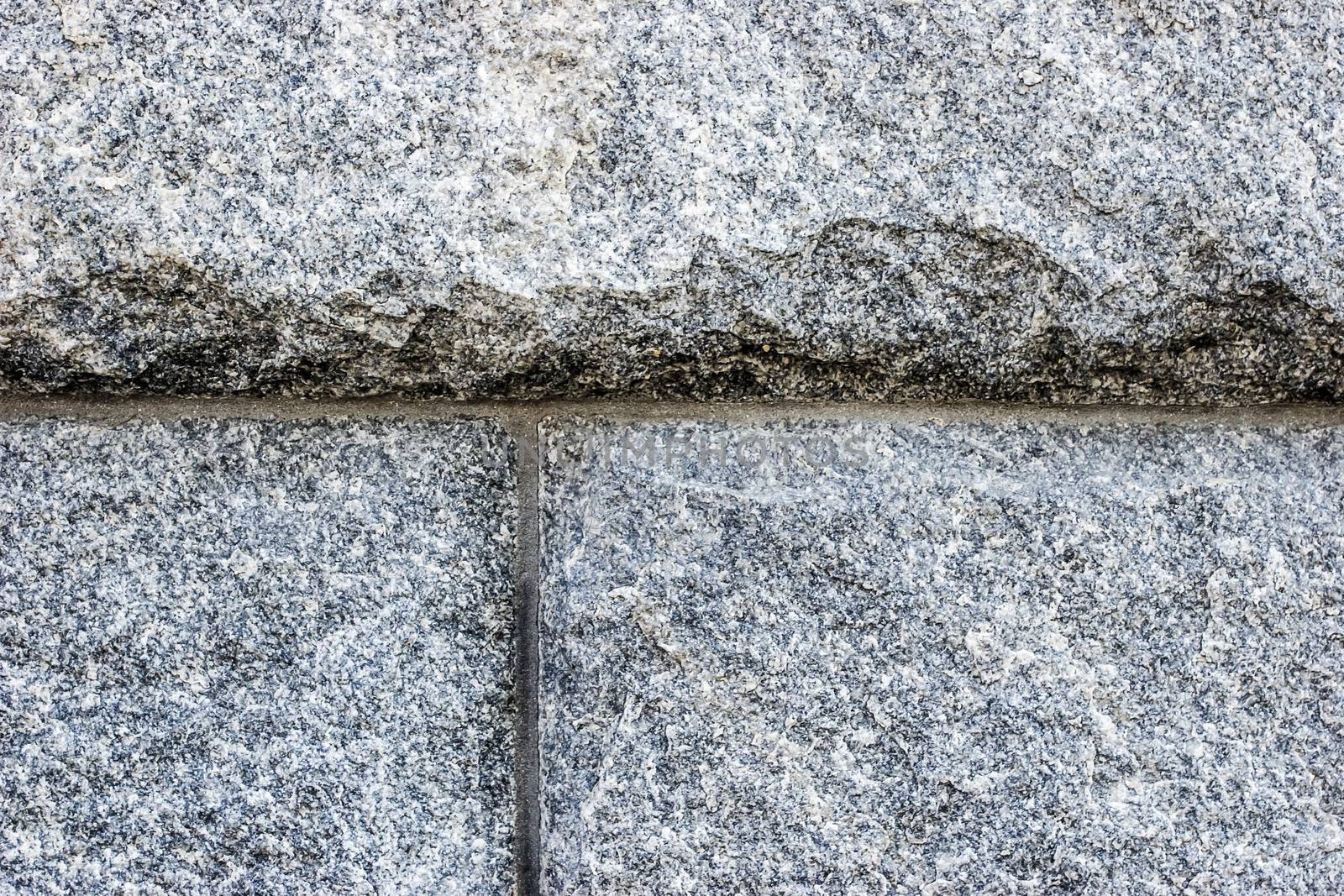 Textured granite wall background