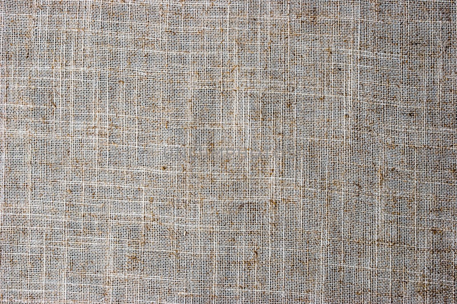 Natural flax napkin background