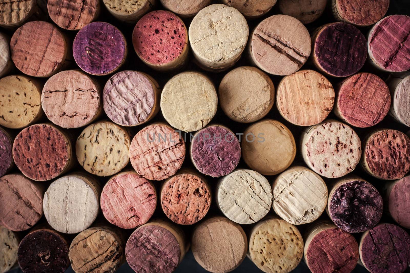 Wine corks background by Deniskarpenkov