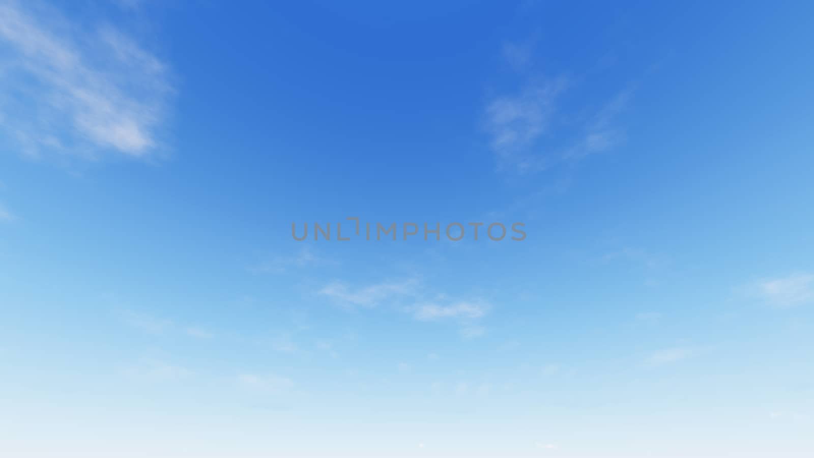 Cloudy blue sky abstract background, blue sky background with tiny clouds, 3d rendering

