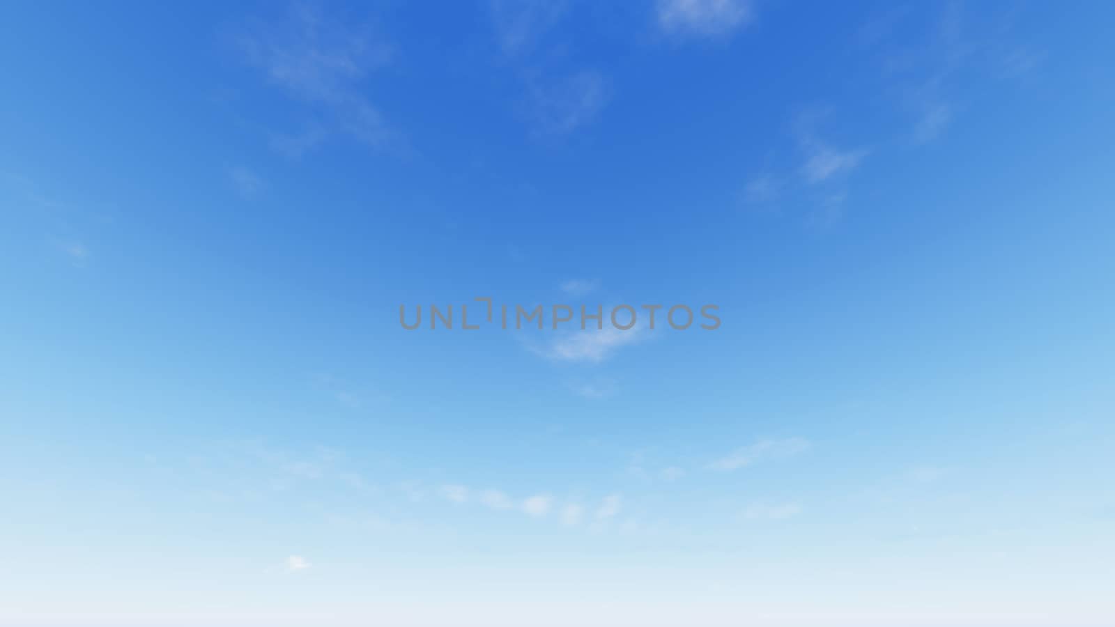 Cloudy blue sky abstract background, blue sky background with tiny clouds, 3d rendering

