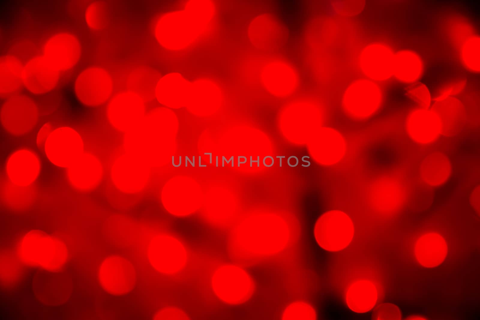 Red bokeh background