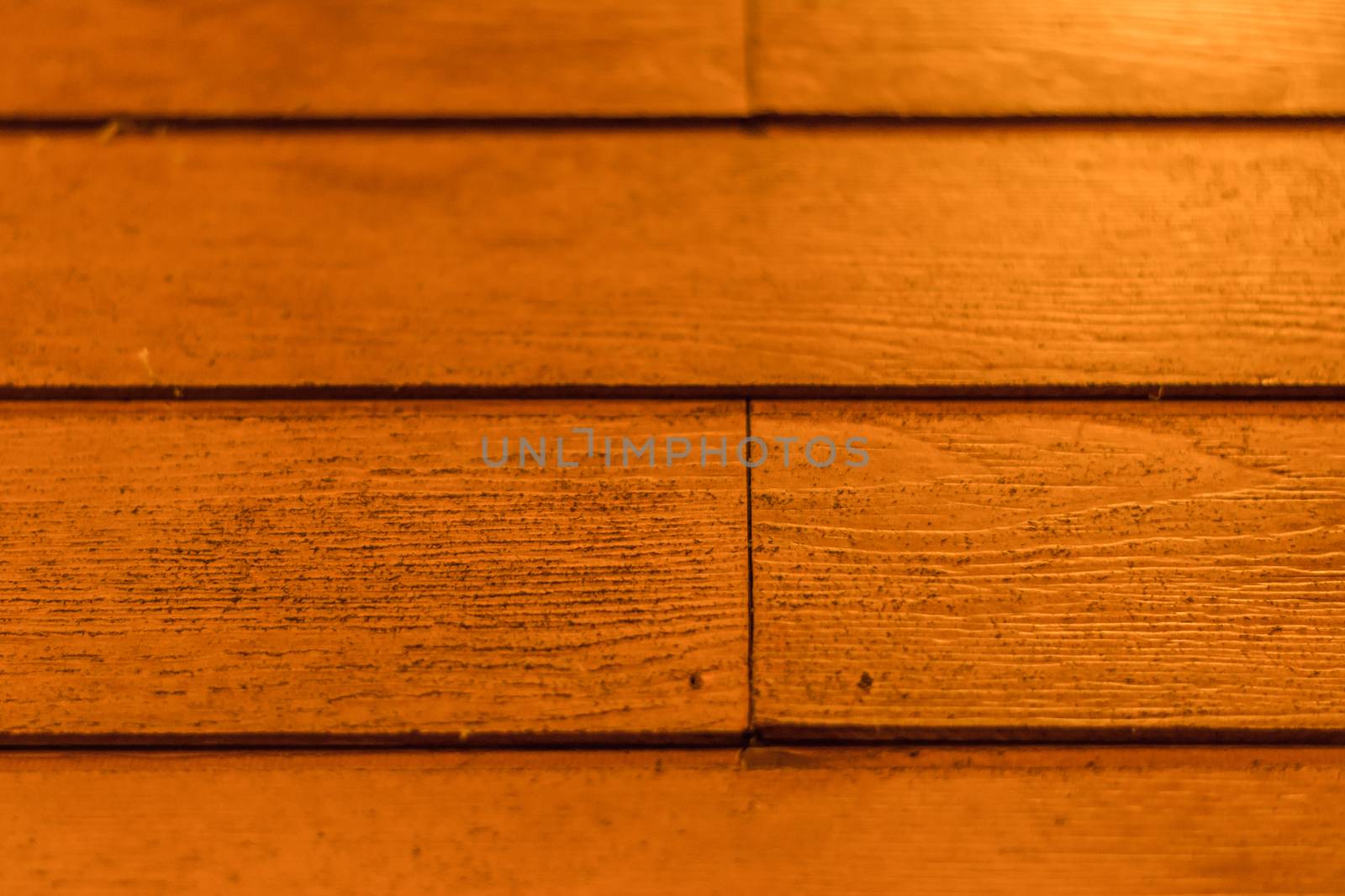 selective focus Brown Wood floor panel texture background