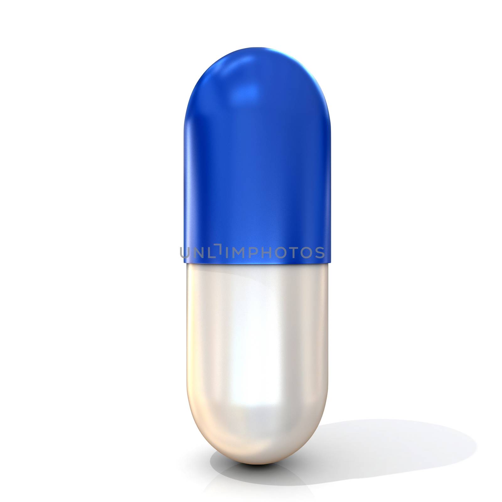 Blue pill capsule by djmilic