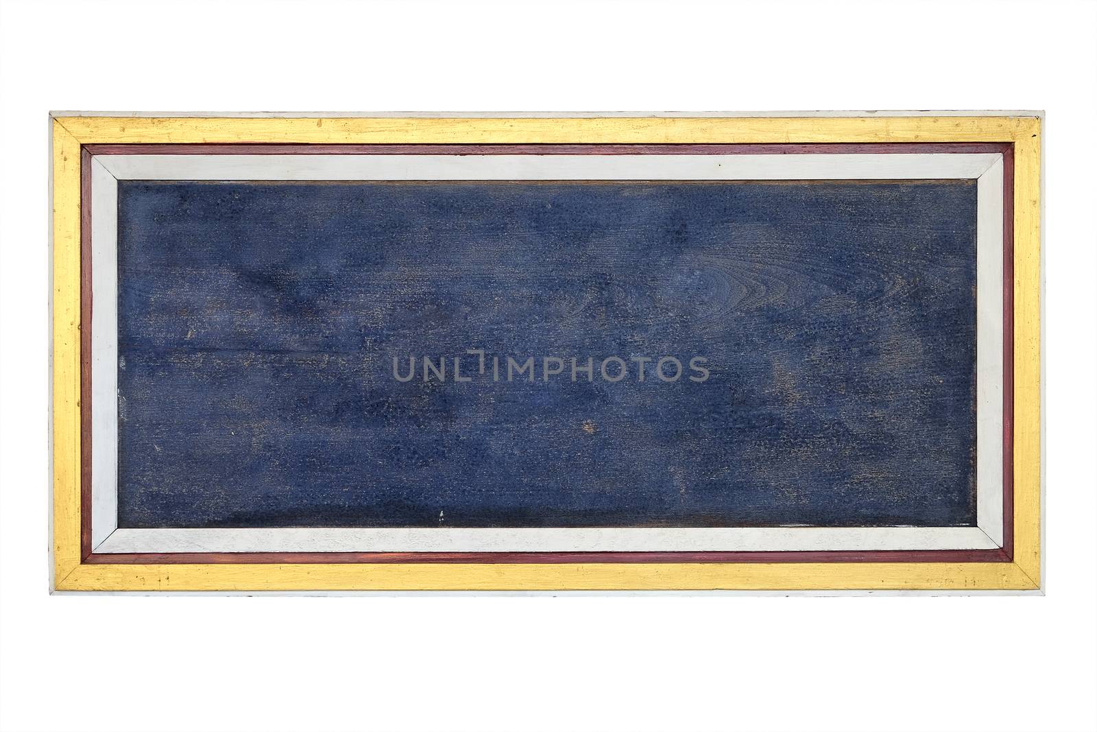 Blank wooden sign on white background