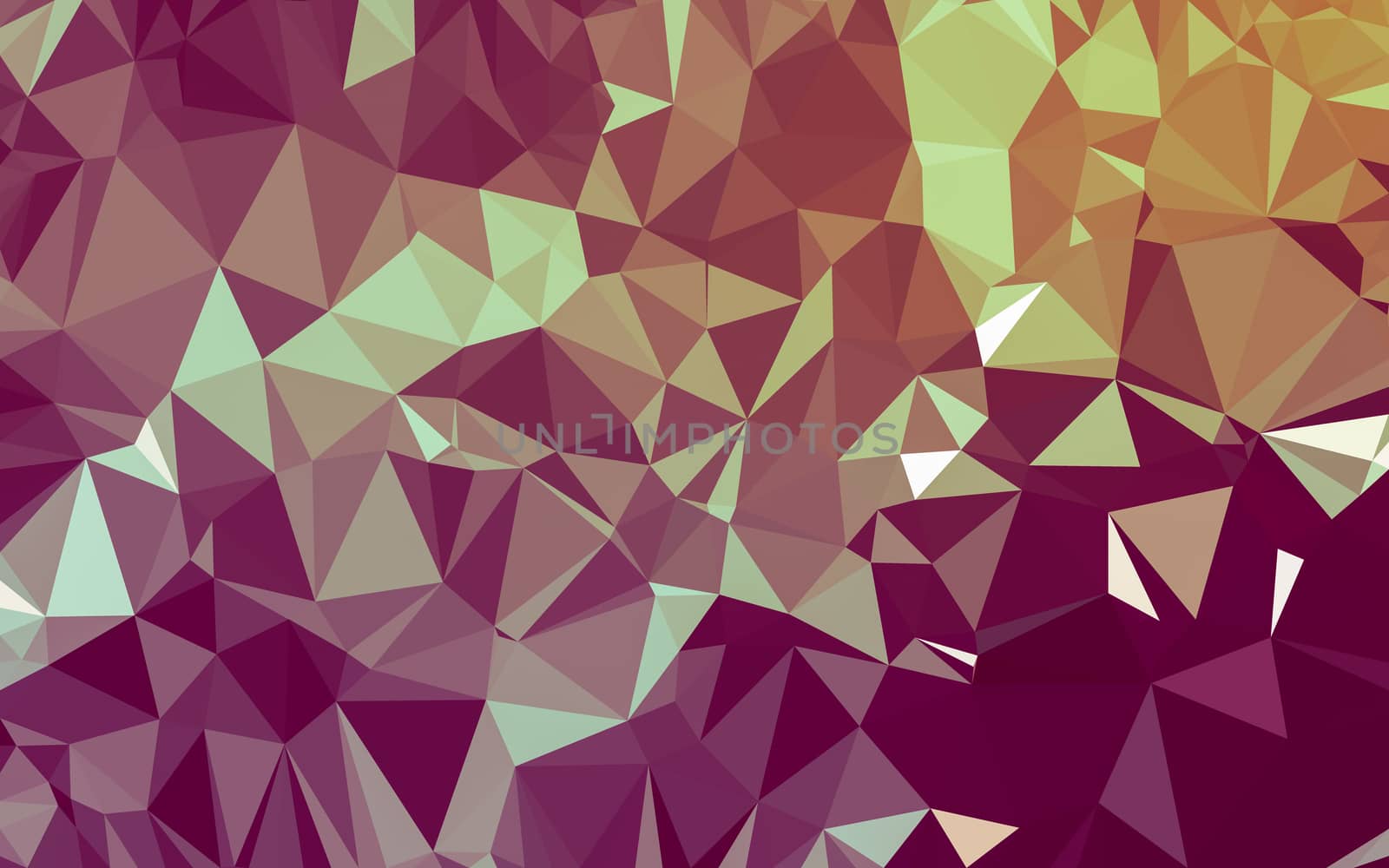 Abstract low poly background, geometry triangle, mosaic pastel color background