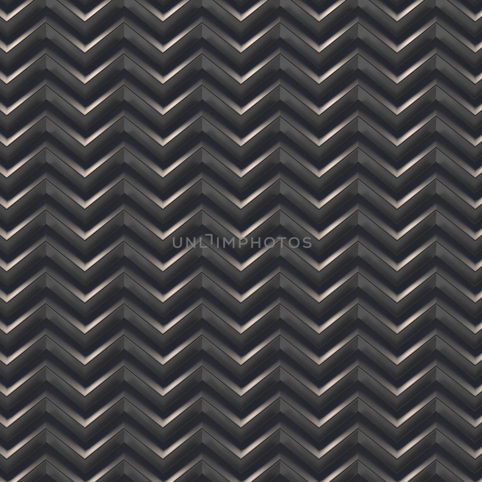 Black abstract background. 3D render illustration