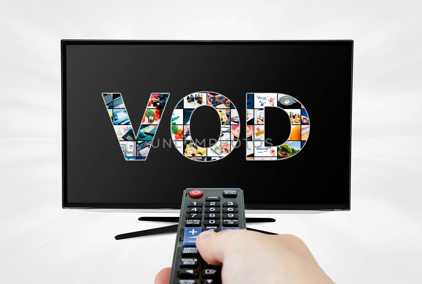 Video on demand VOD service on smart TV by simpson33