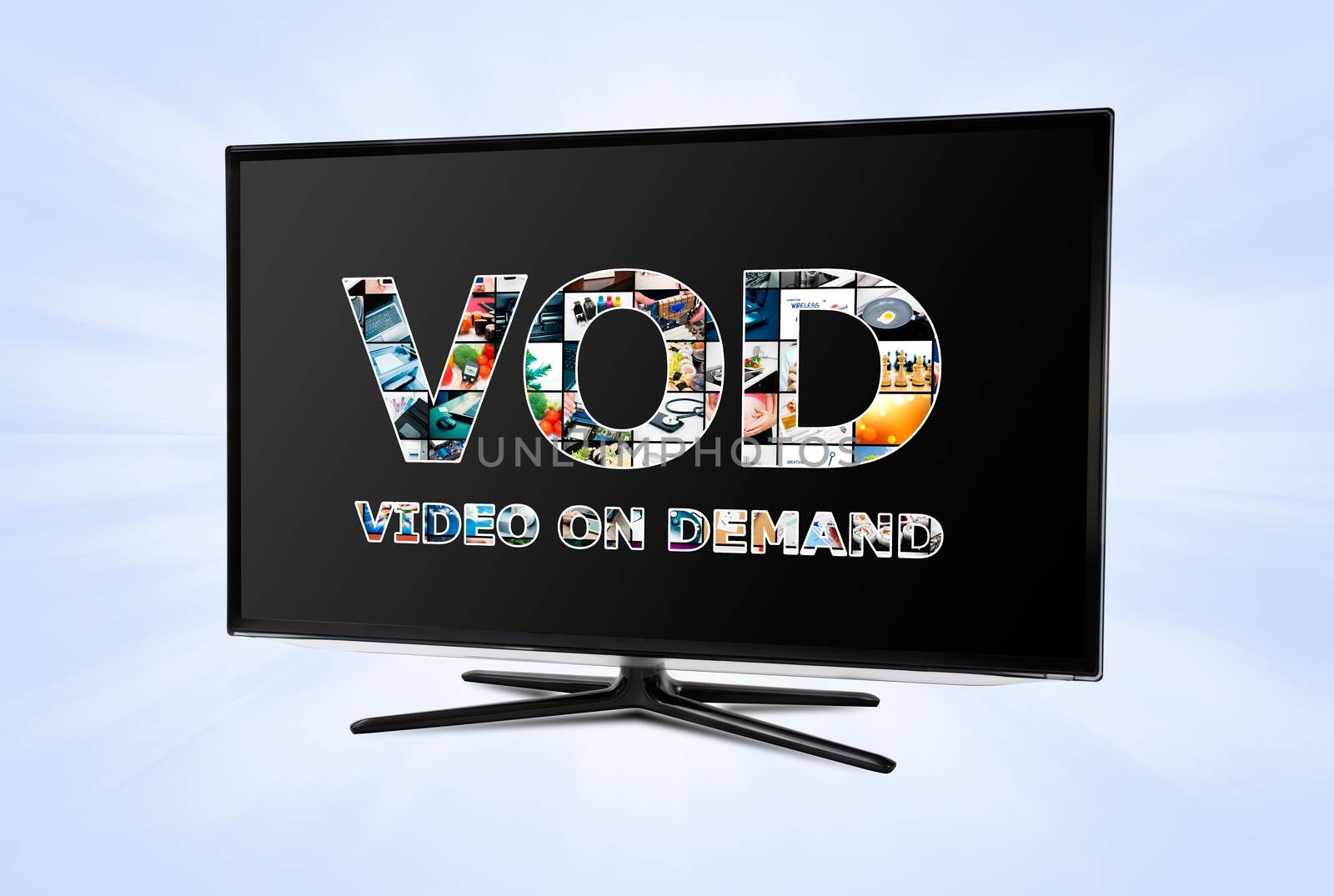 Video on demand VOD service on smart TV