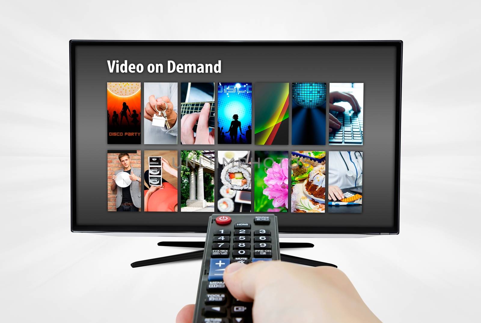 Video on demand VOD service on smart TV by simpson33