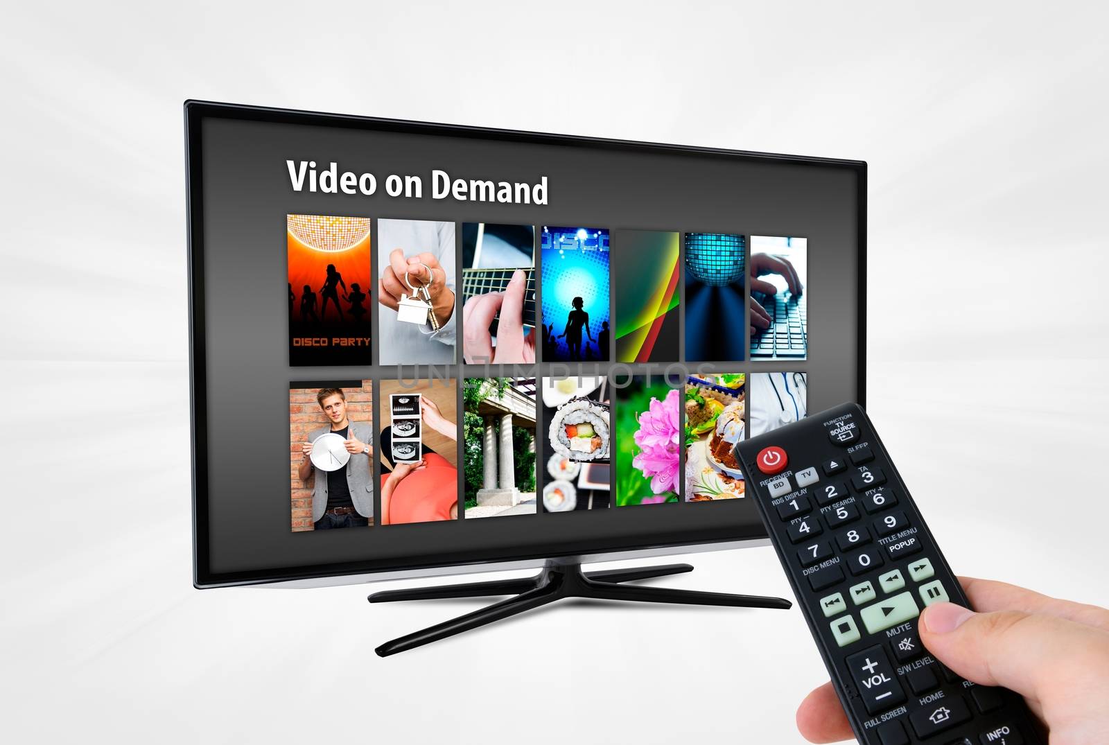 Video on demand VOD service on smart TV by simpson33