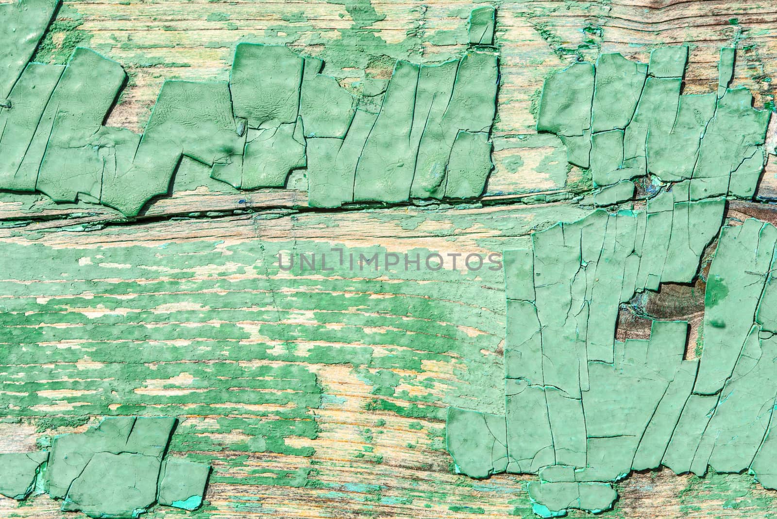 Wooden painted cracked background