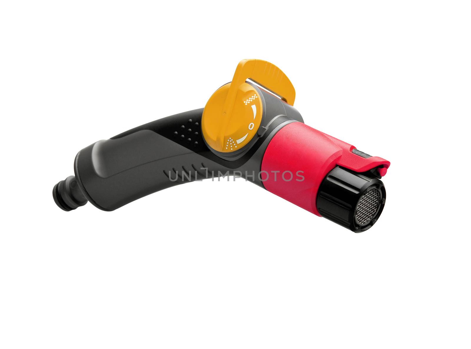 Hot air gun on a white background