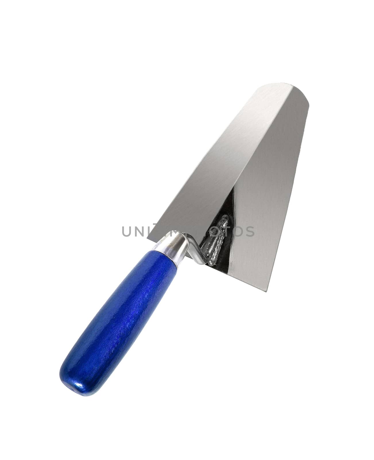 Garden spade isolated over a white background
