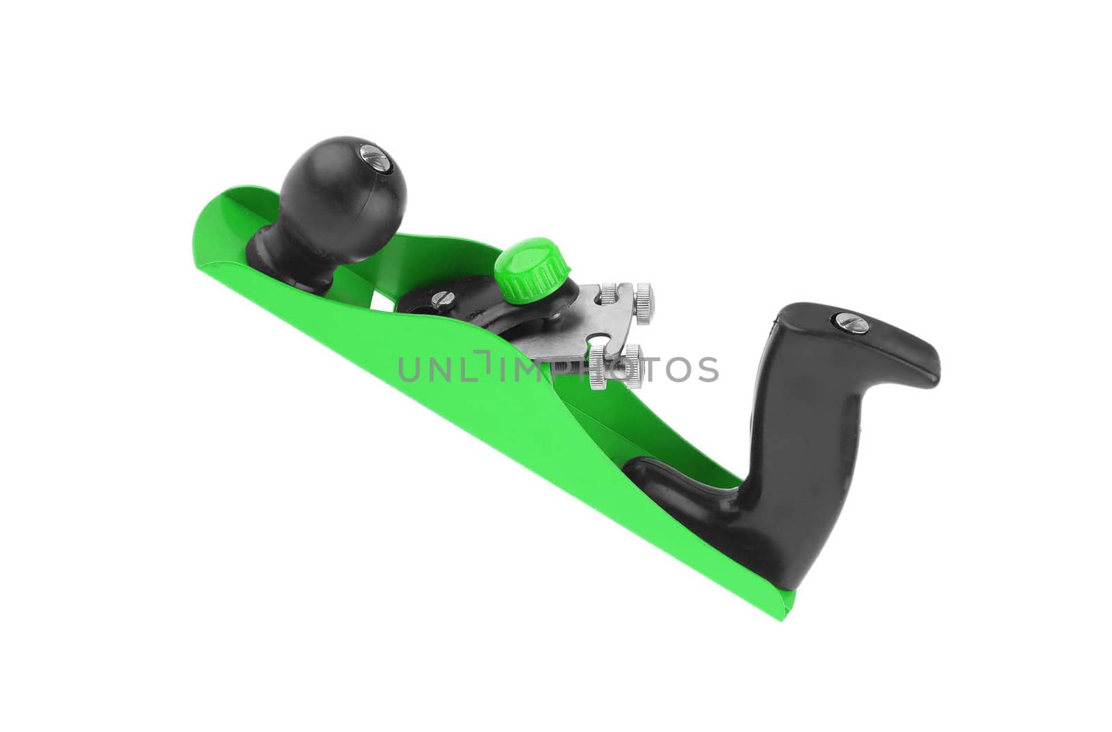 plane on white background