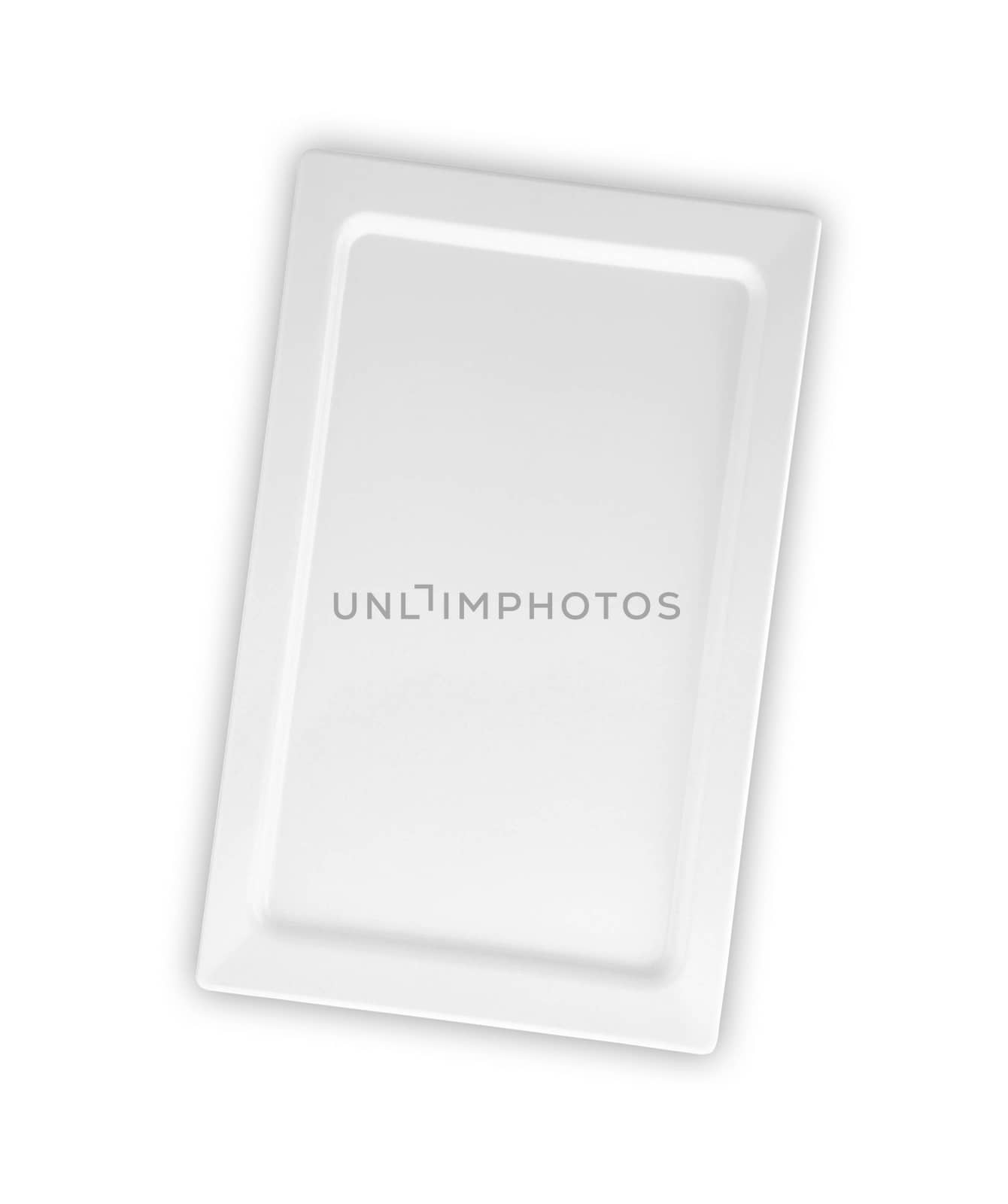 square plate isolated
