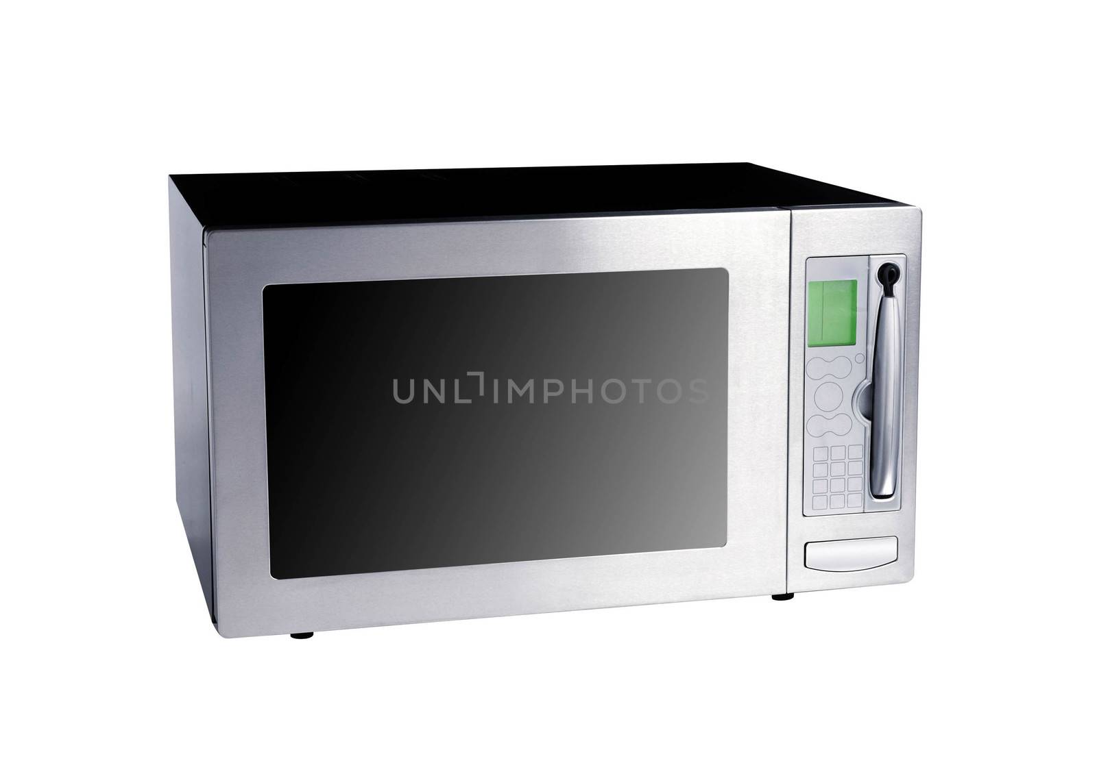 microwave oven isolated on white