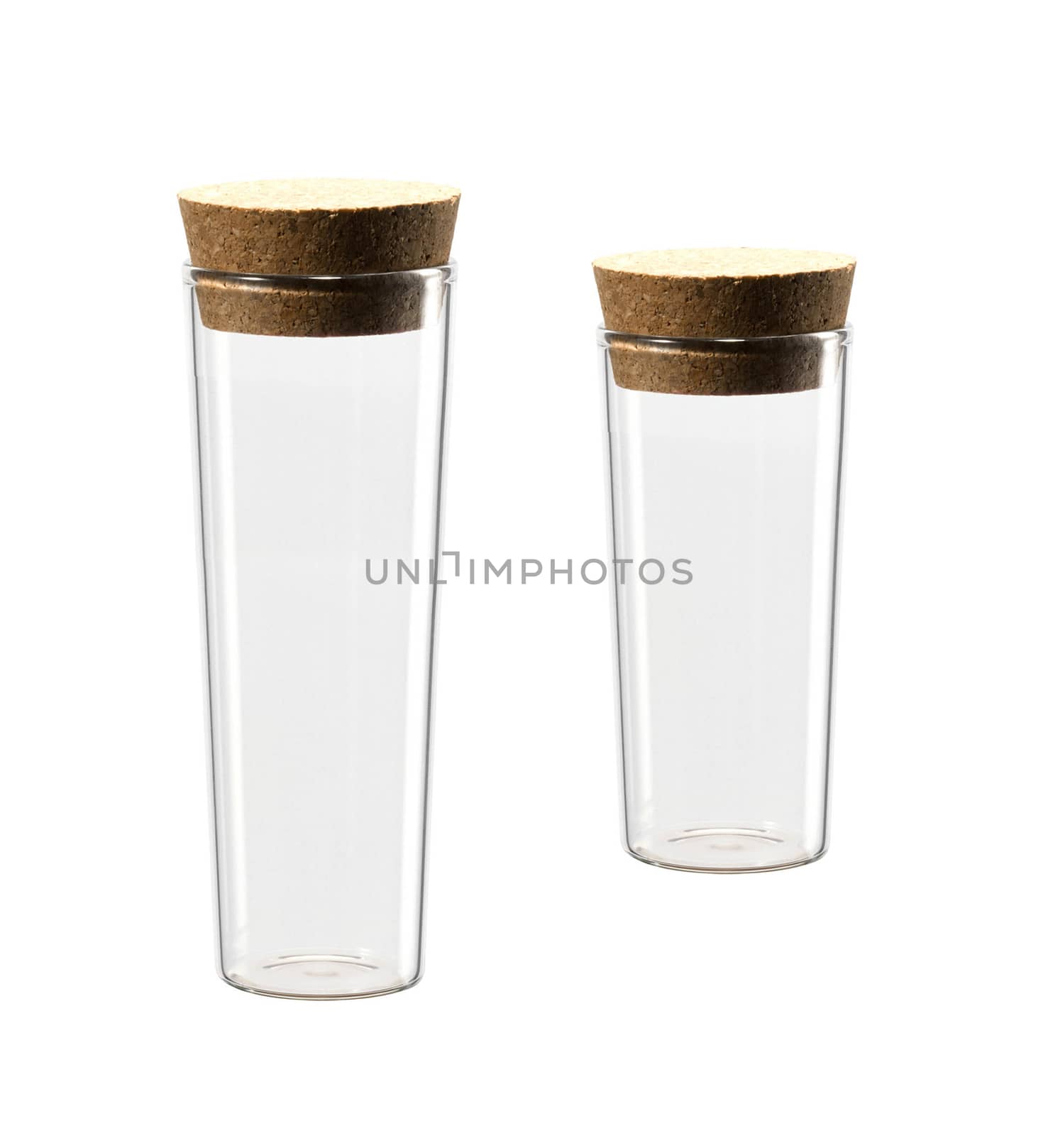 Medical white bottles