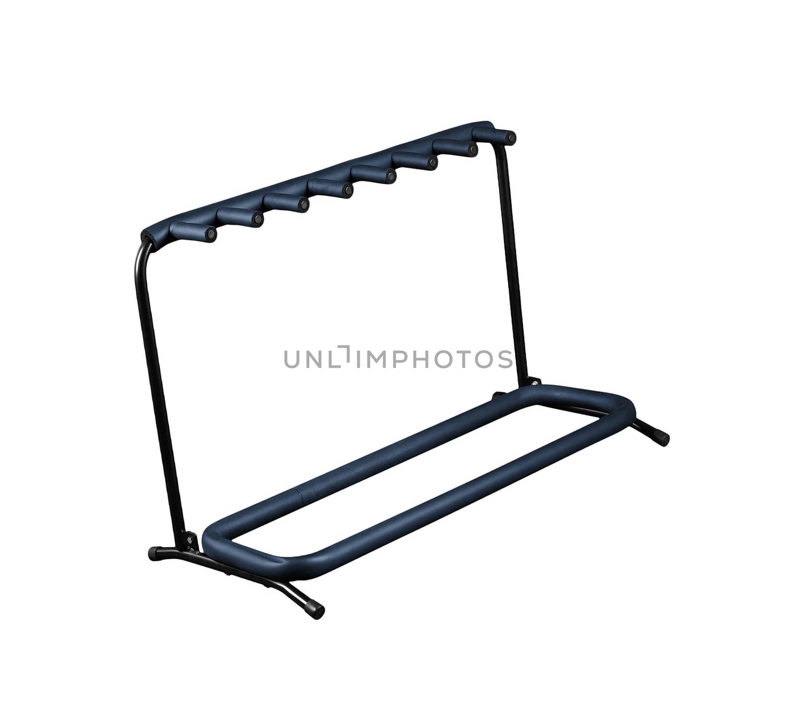 bicycle parking stand isolated on white