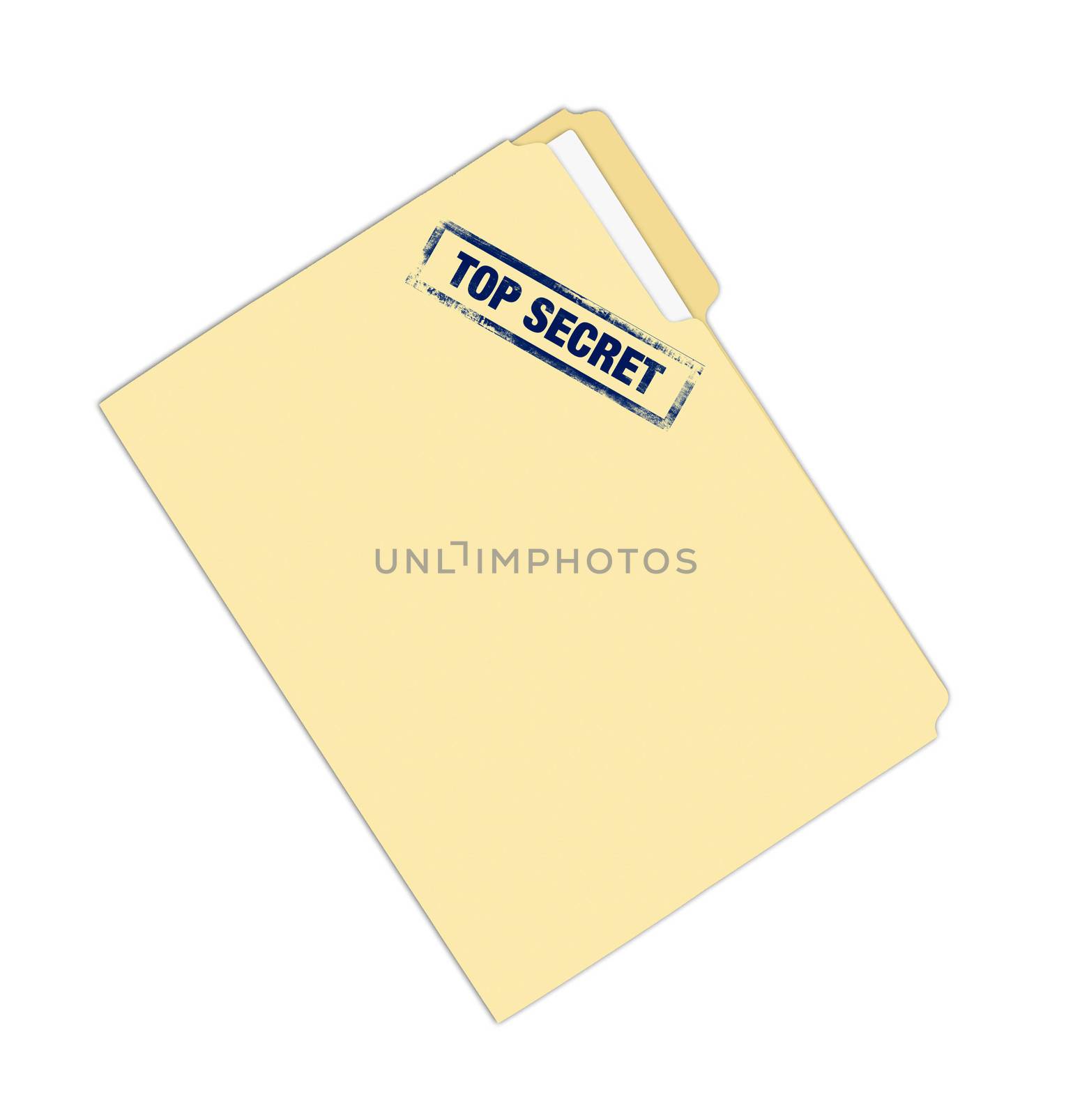 Top Secret stamp isolated