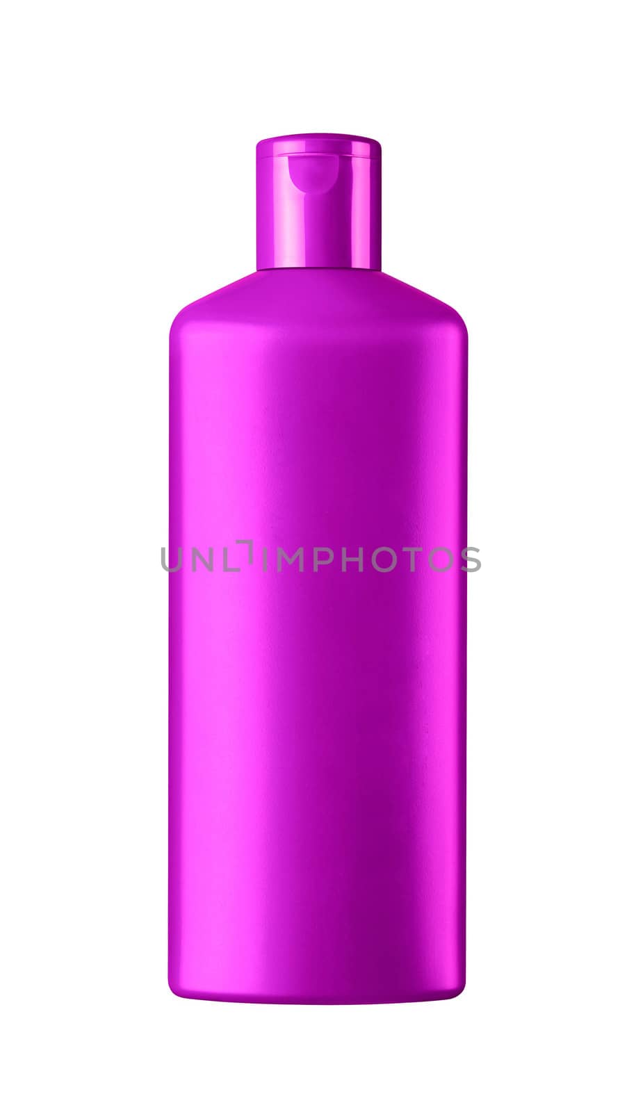 Plastic bottle isolated on a white background
