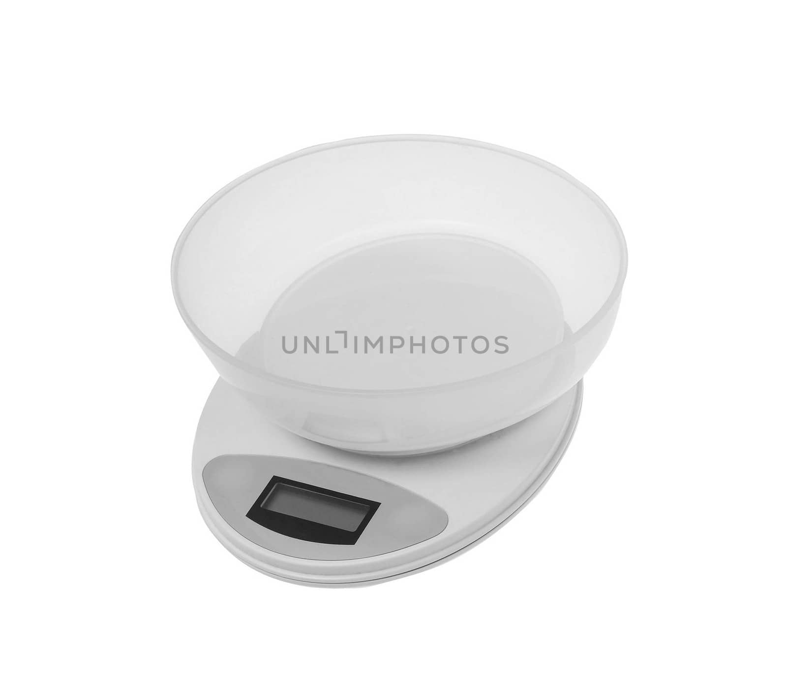 Kitchen Scales isolated on white