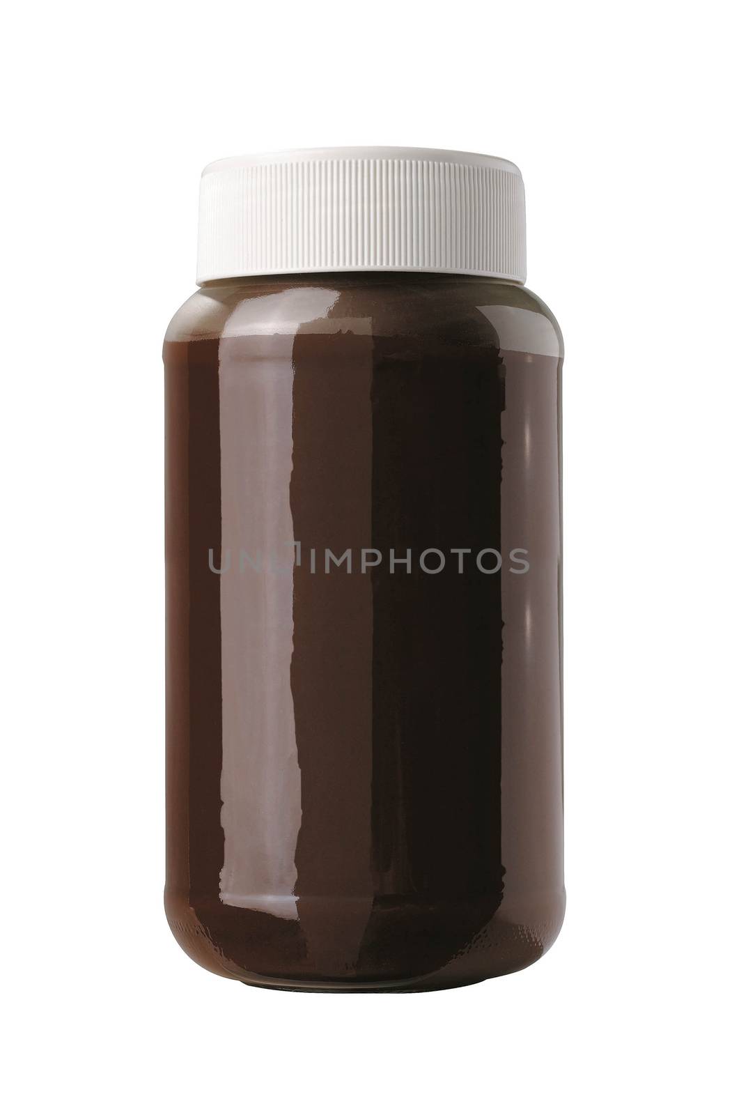 hocolate paste in a jar