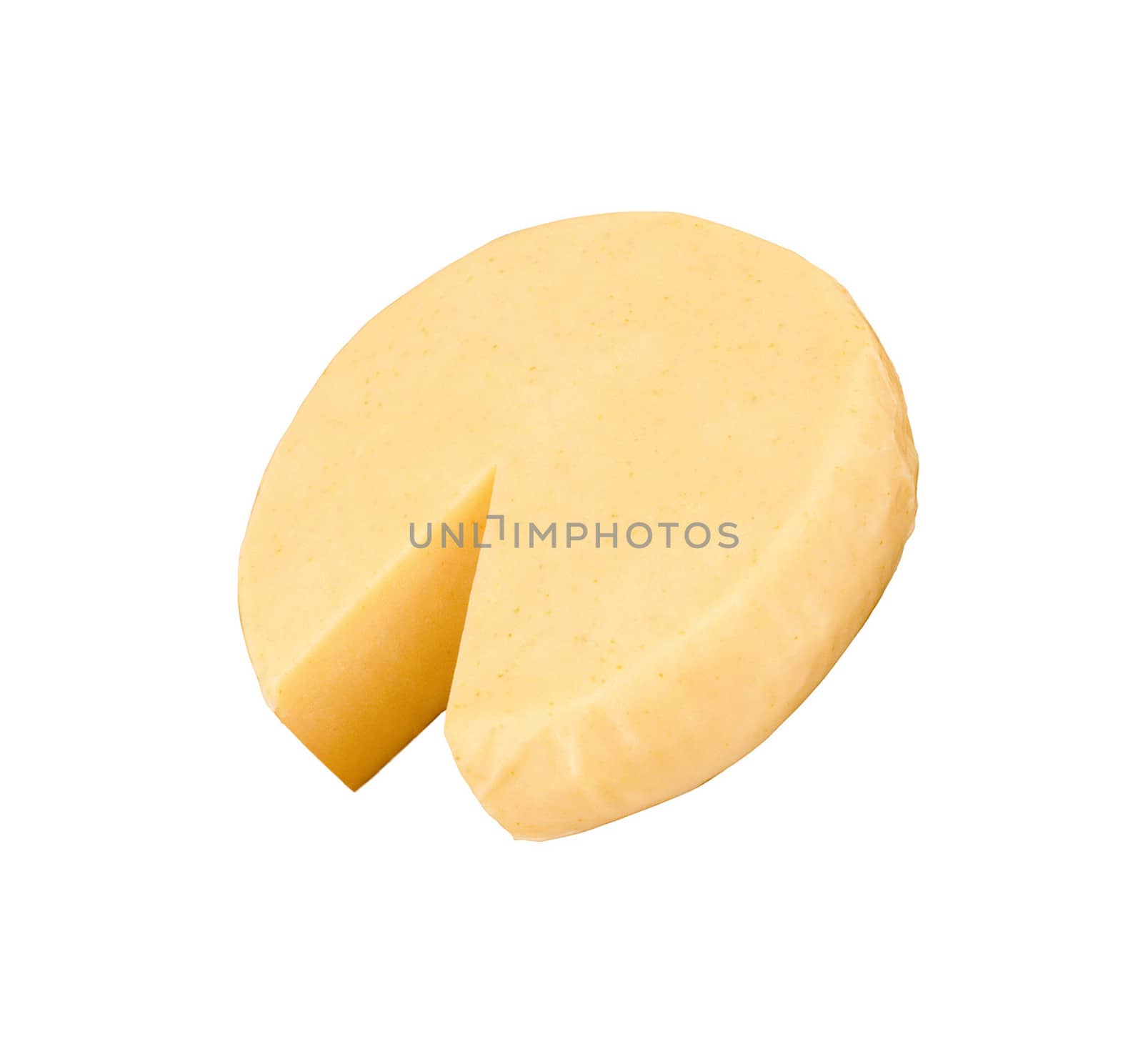 One wheel round cheese