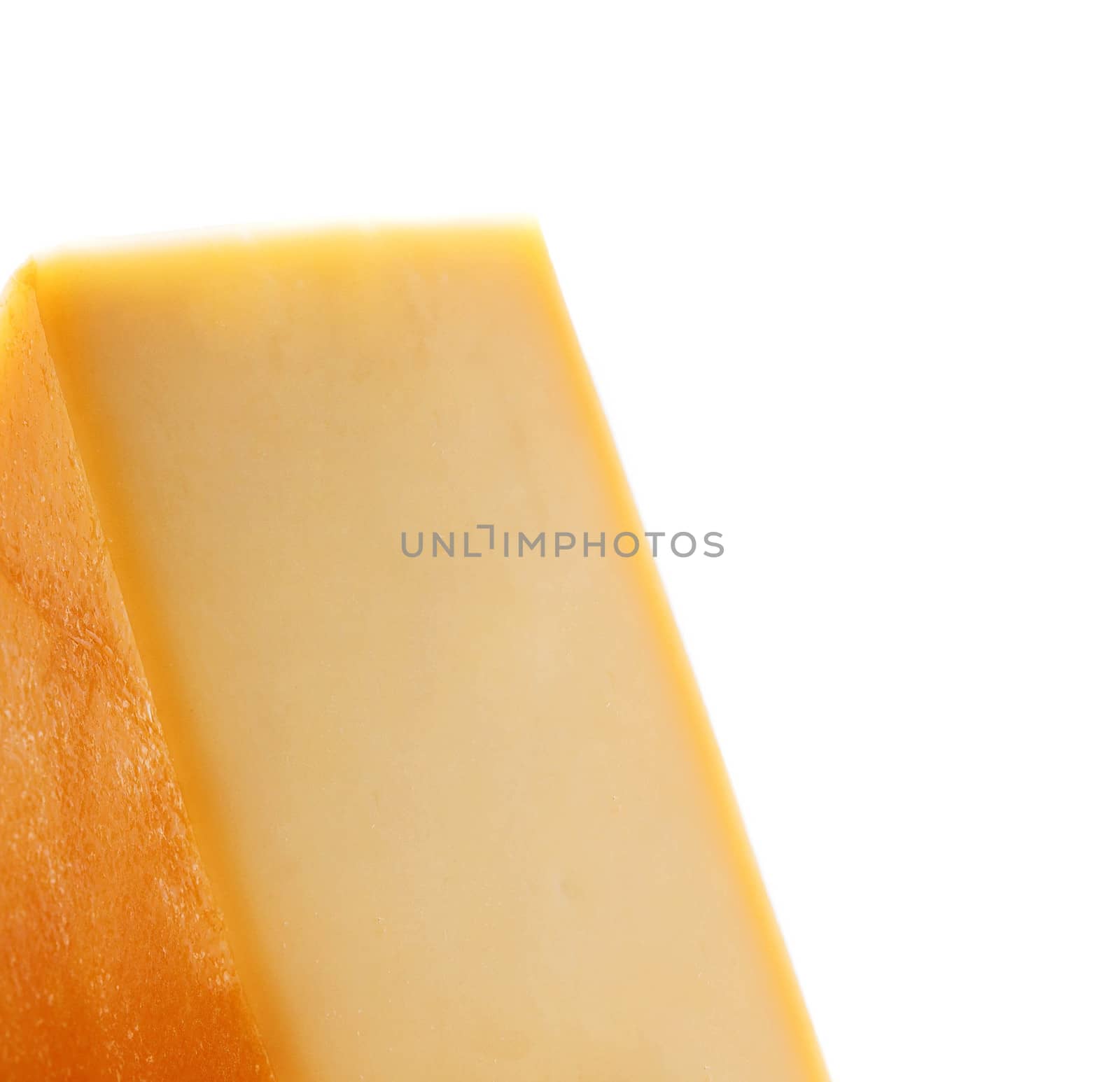 Chees isolated on white