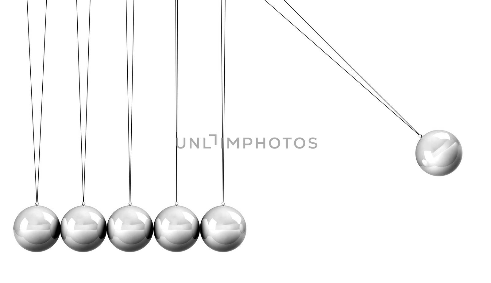 Collision Balls close up