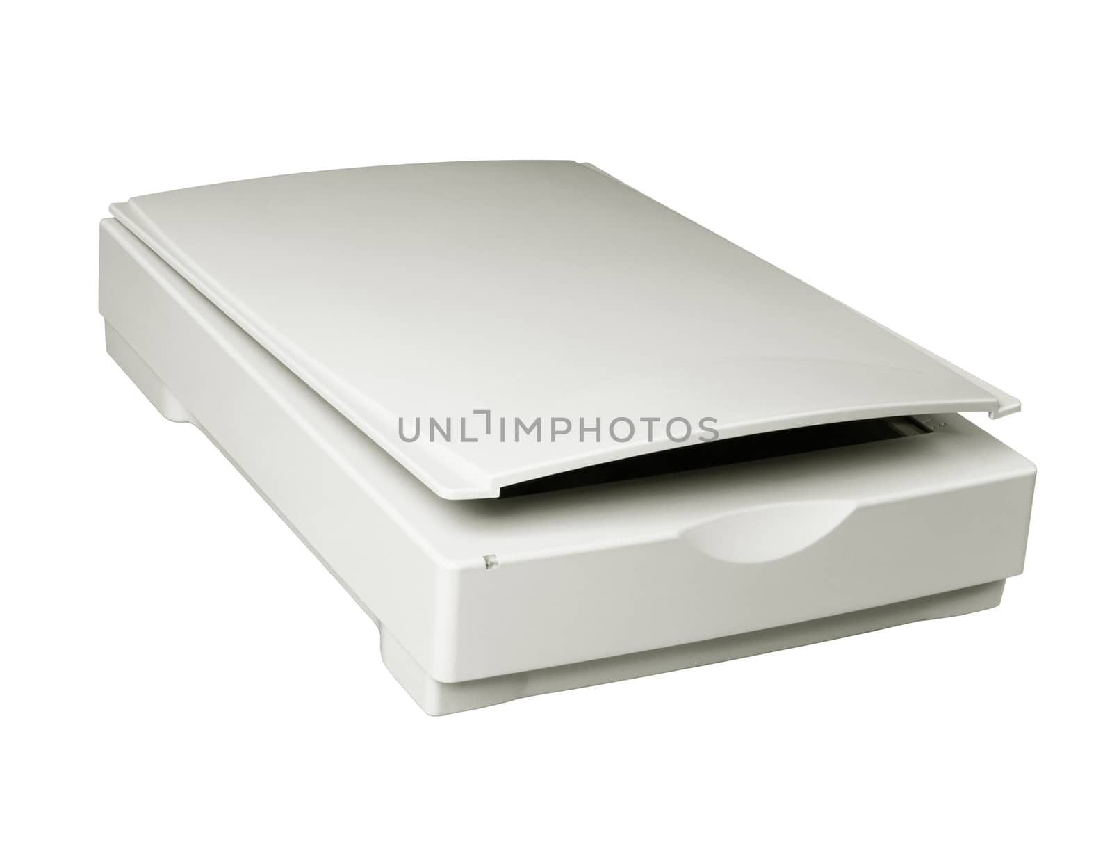 White Scanner close up shot