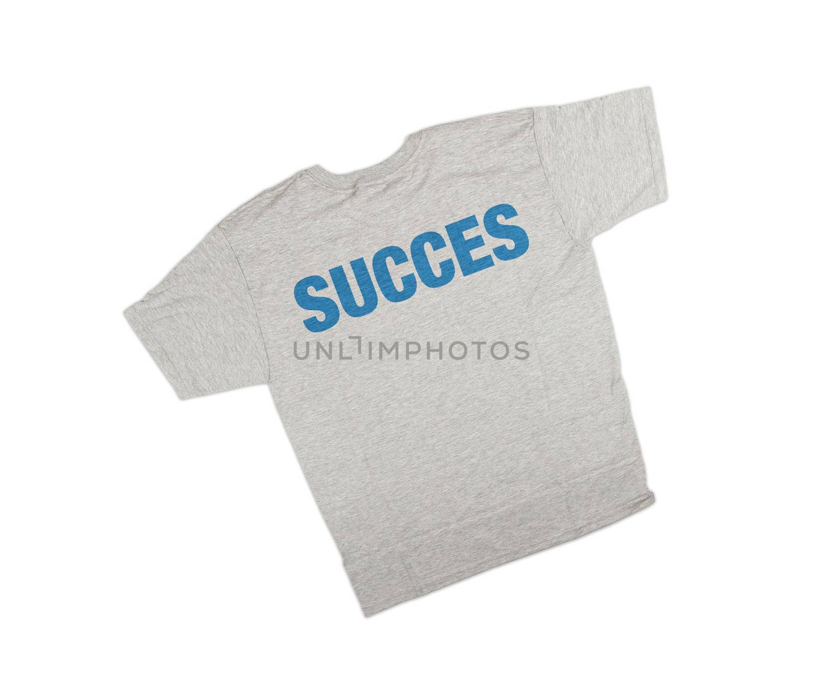 succes  t-shirt isolated on white
