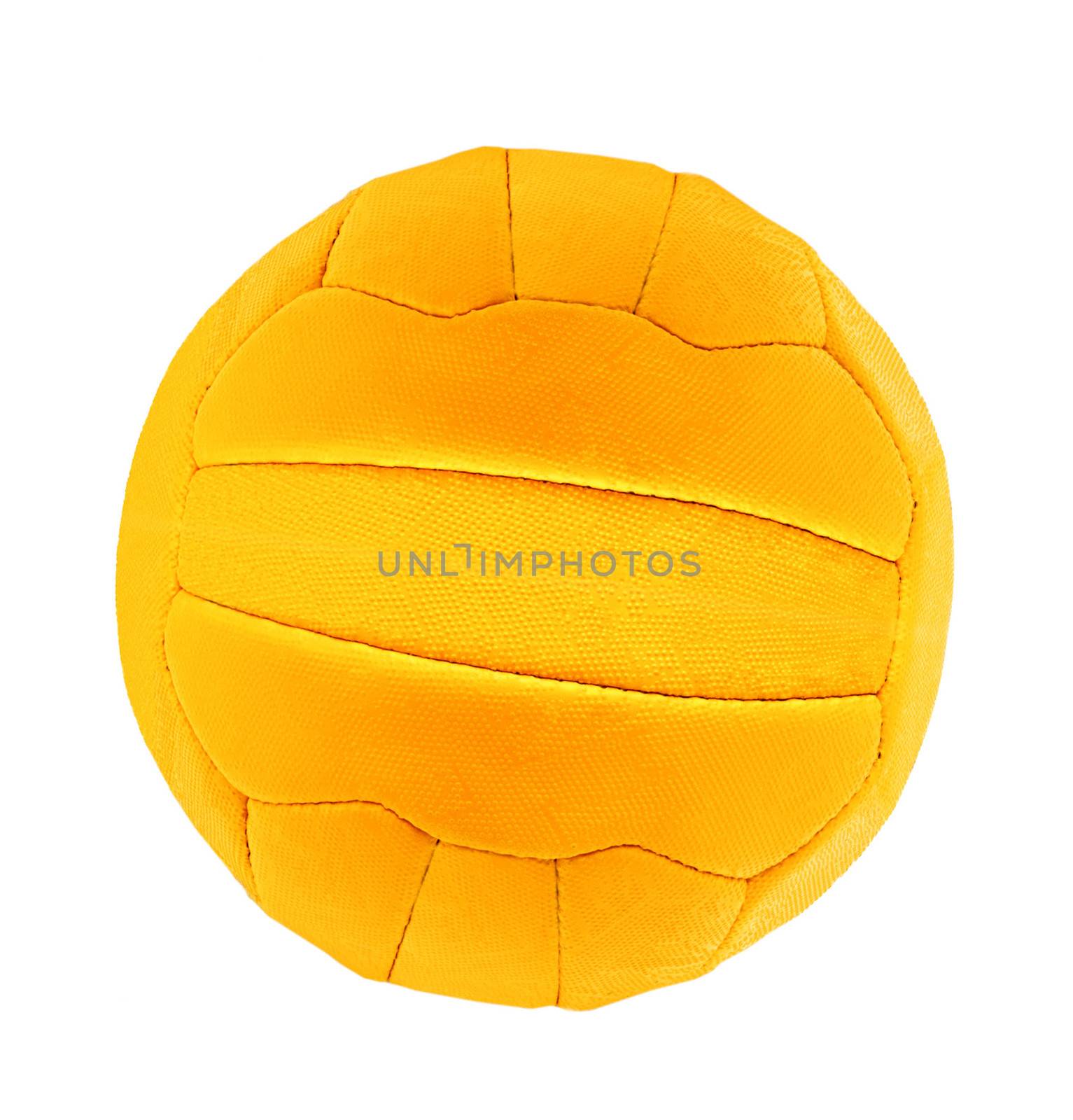 Volleyball ball isolated on white