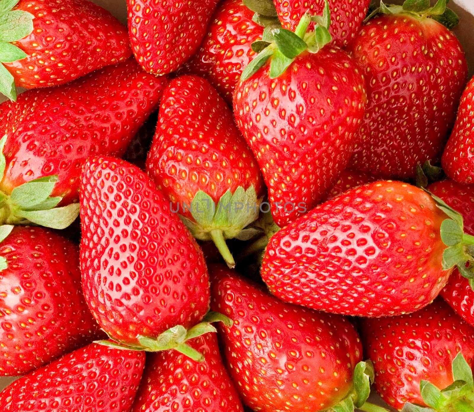 fresh strawberry, texture close up, background