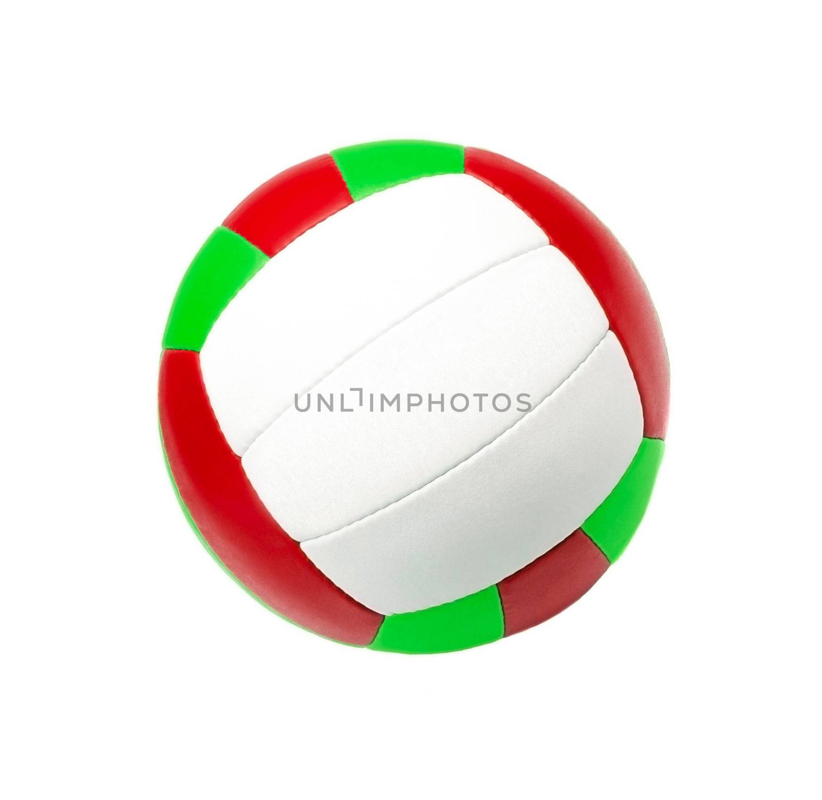 Volleyball ball isolated on white