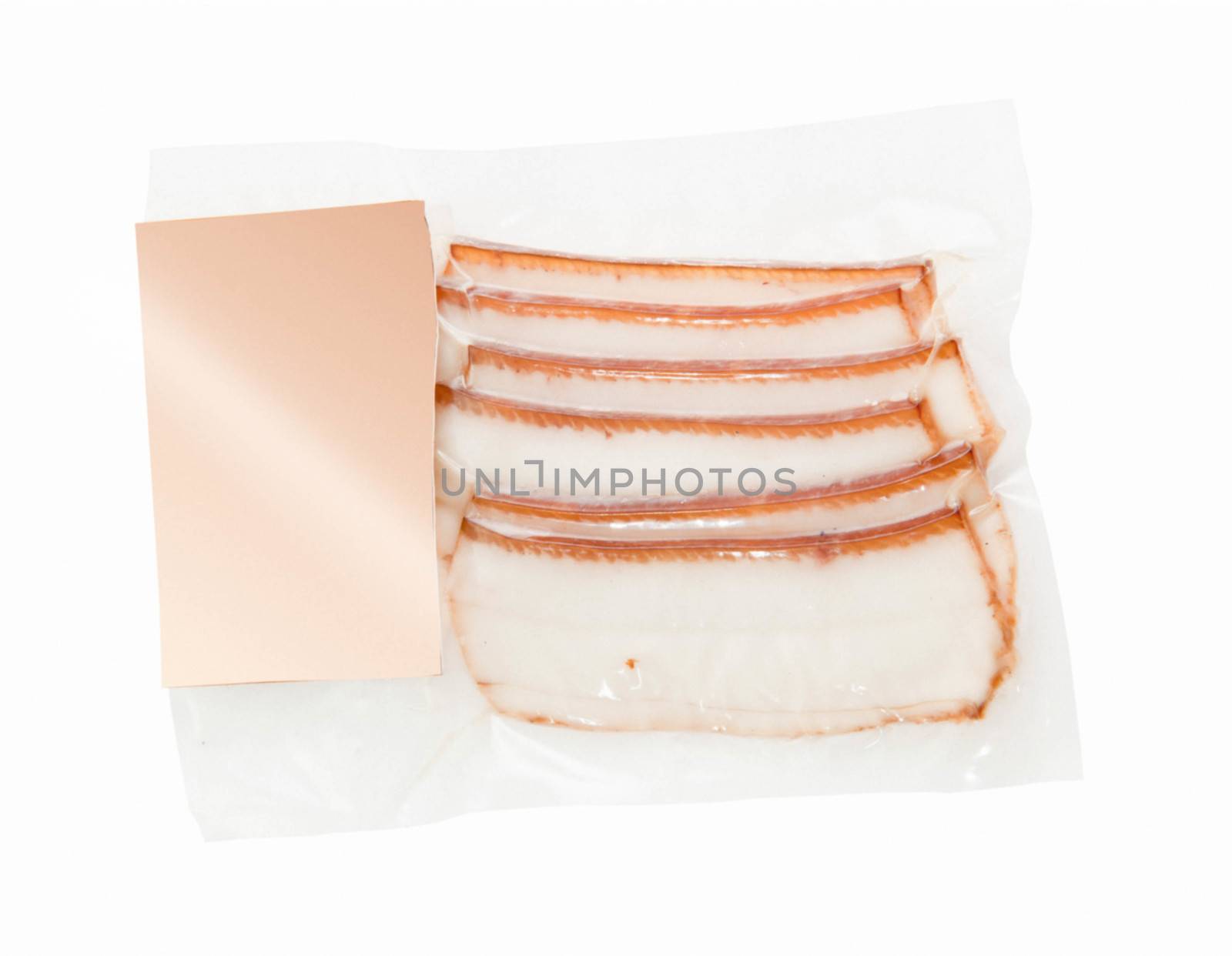 sliced fat packaged