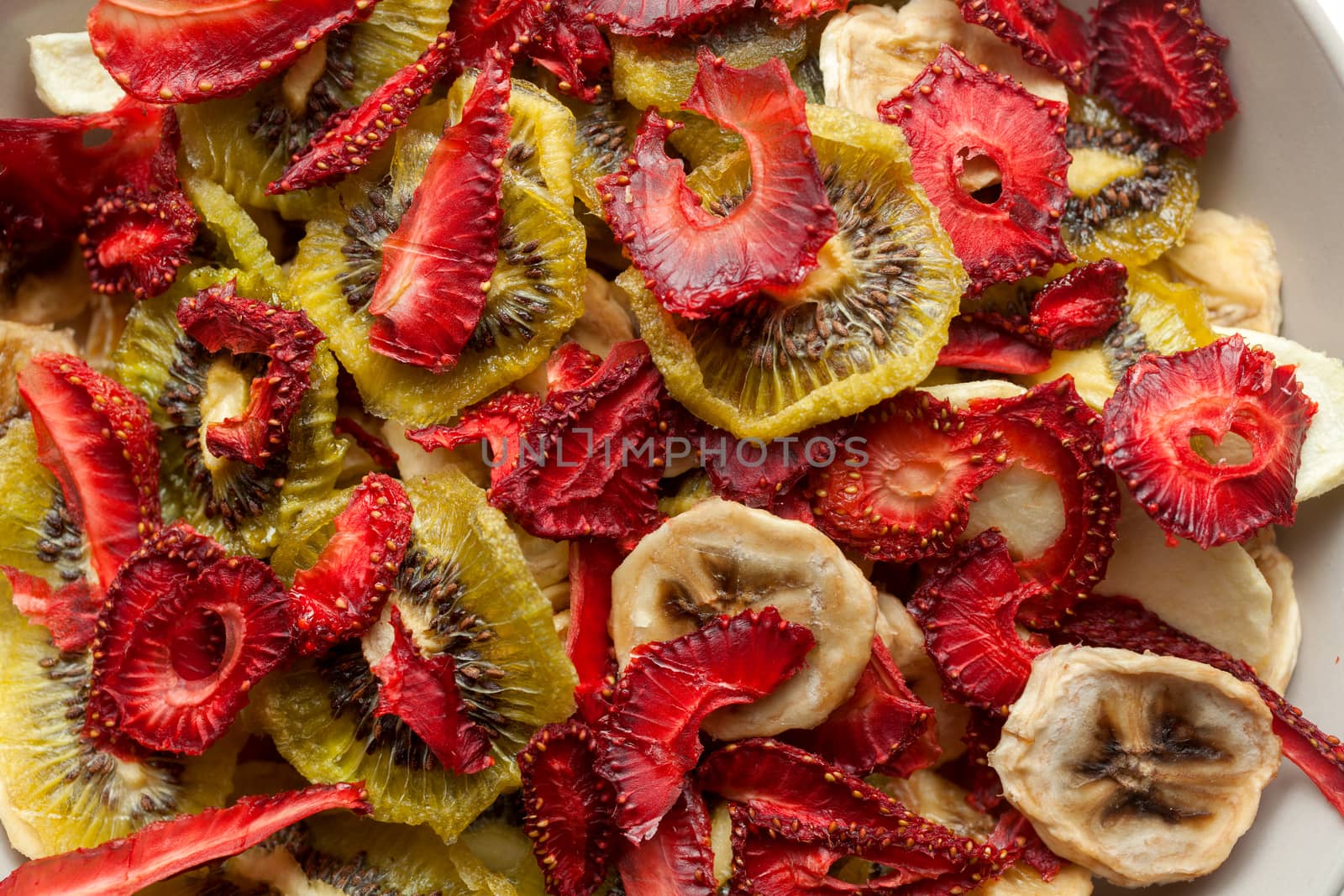 Various dried fruits by Portokalis