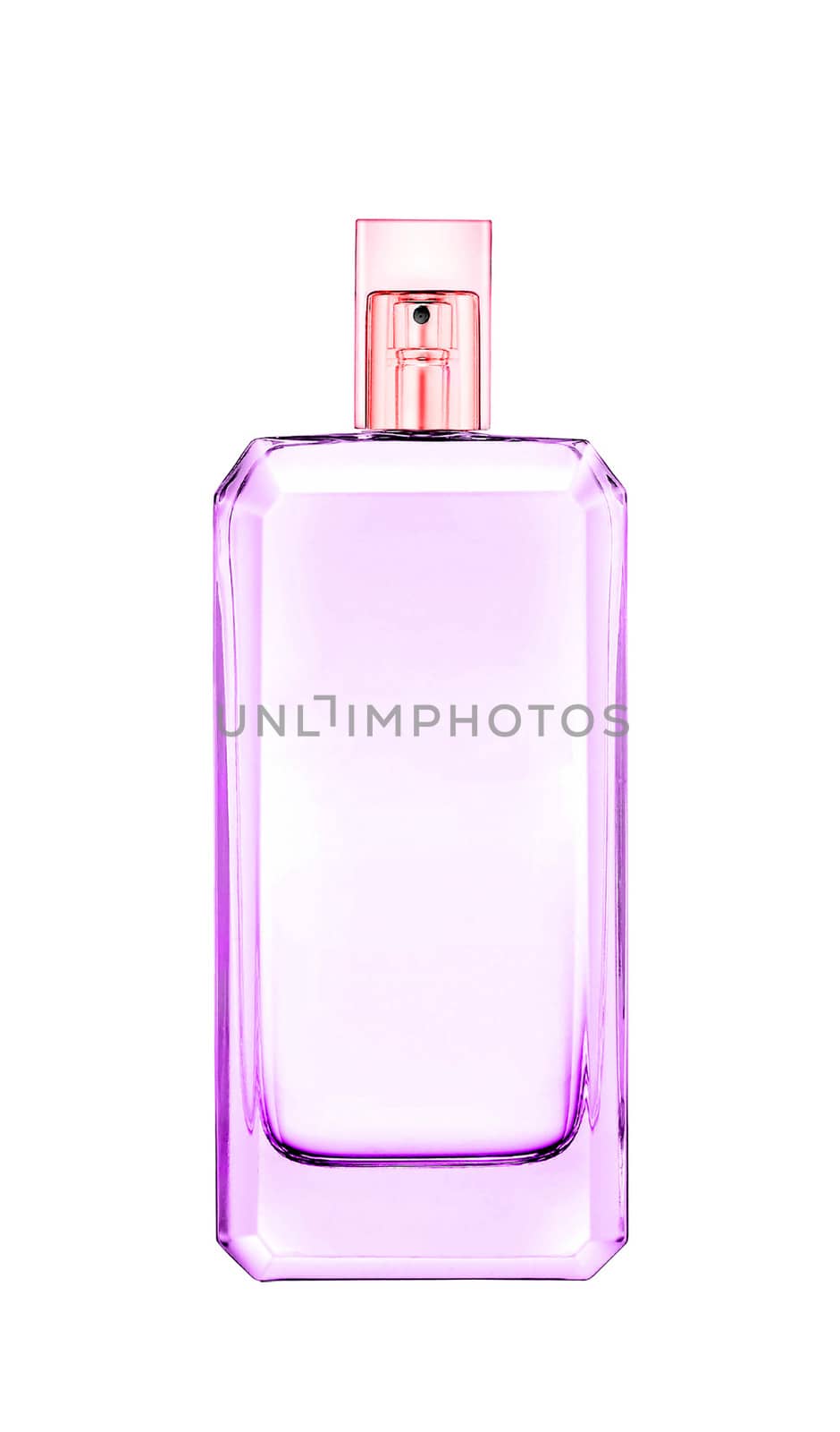 bottle of perfume isolated on white by shutswis