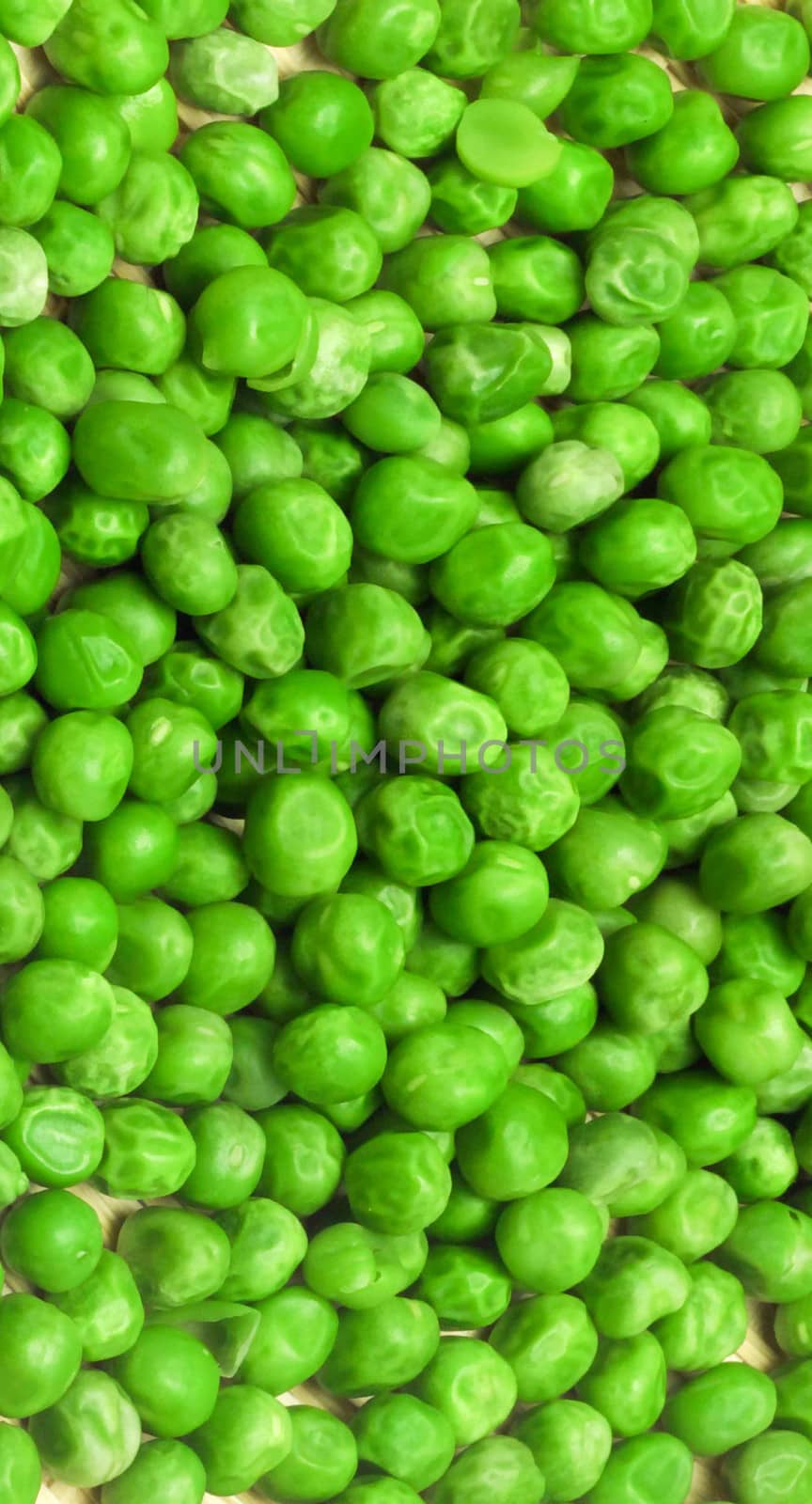 Shelling peas