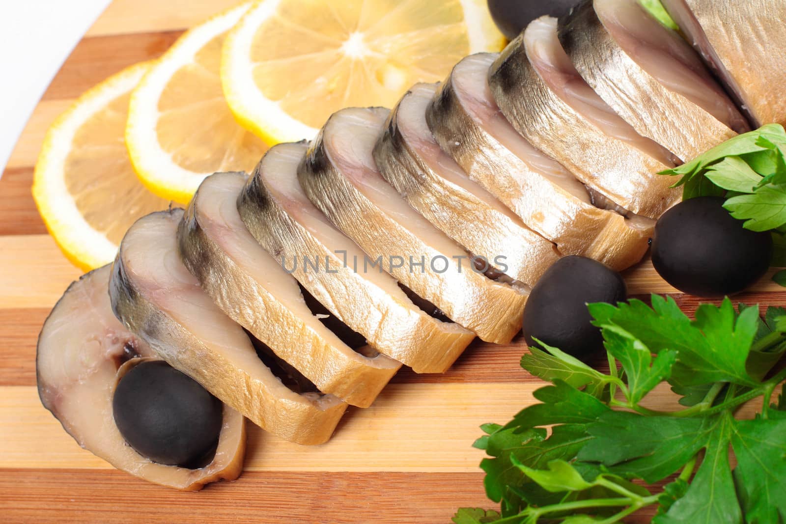 herring fillets with herbs