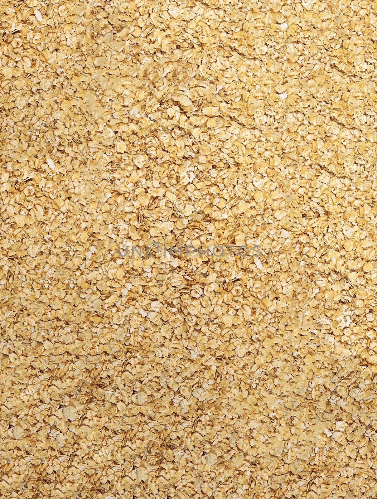 fresh whole grain oats background.