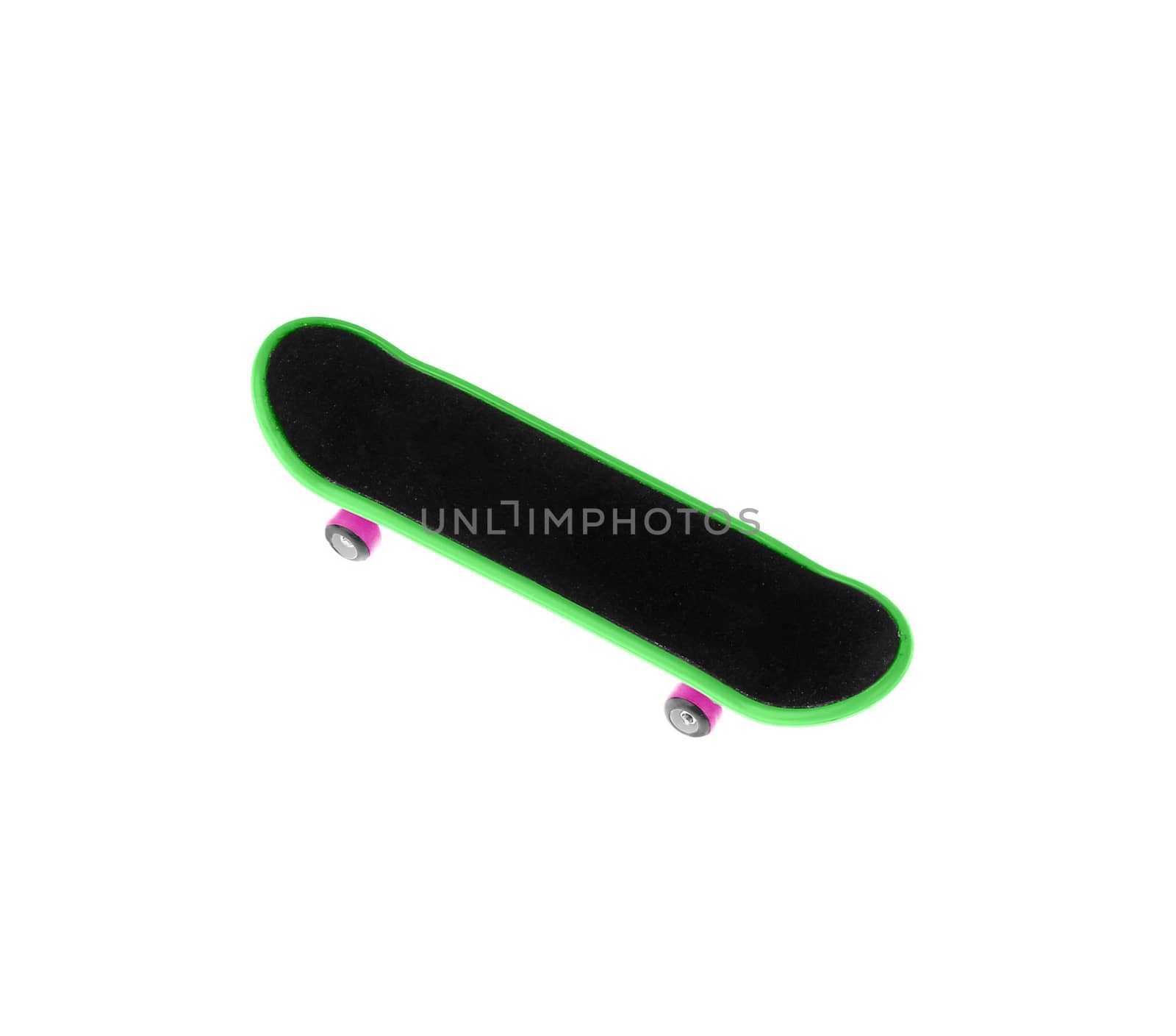 skateboard isolated on a white background by shutswis