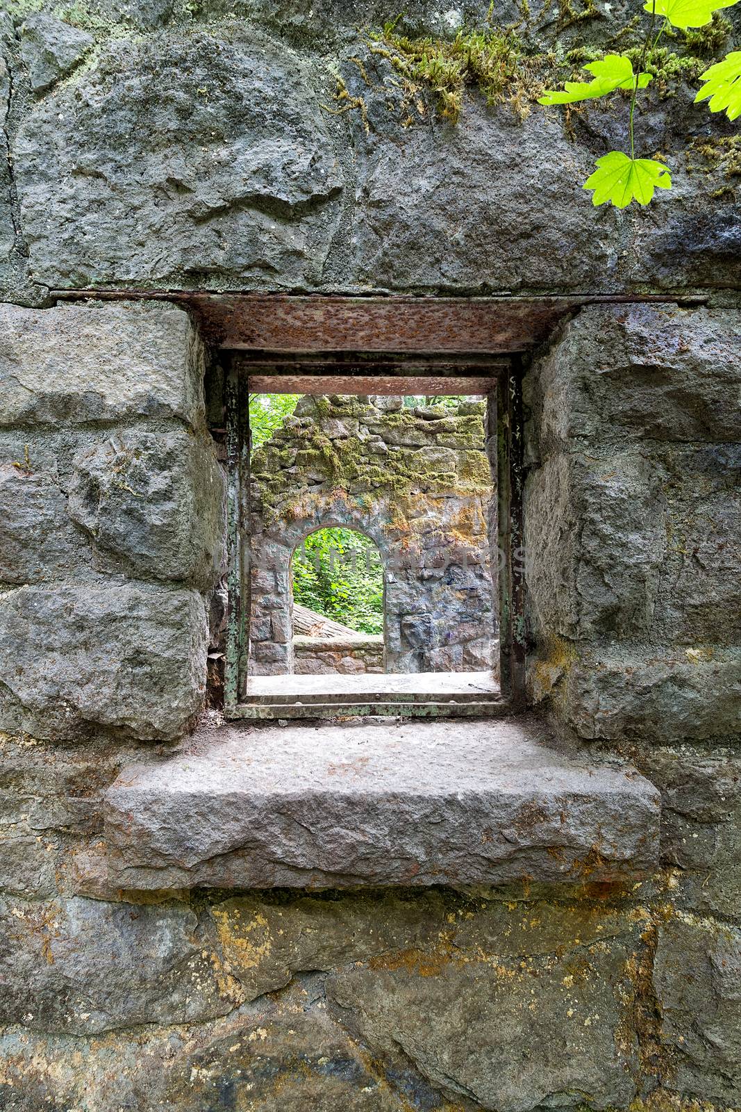 Looking Through the Window of Stone House by jpldesigns