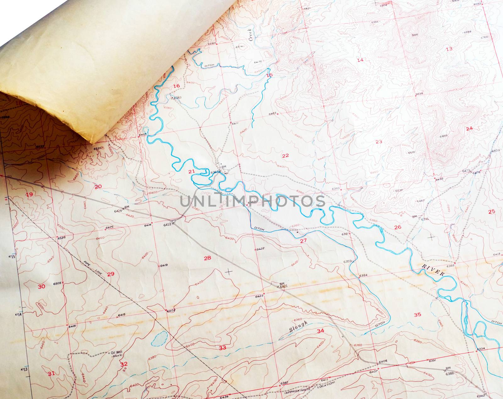 Unidentified Topo Map by rcarner