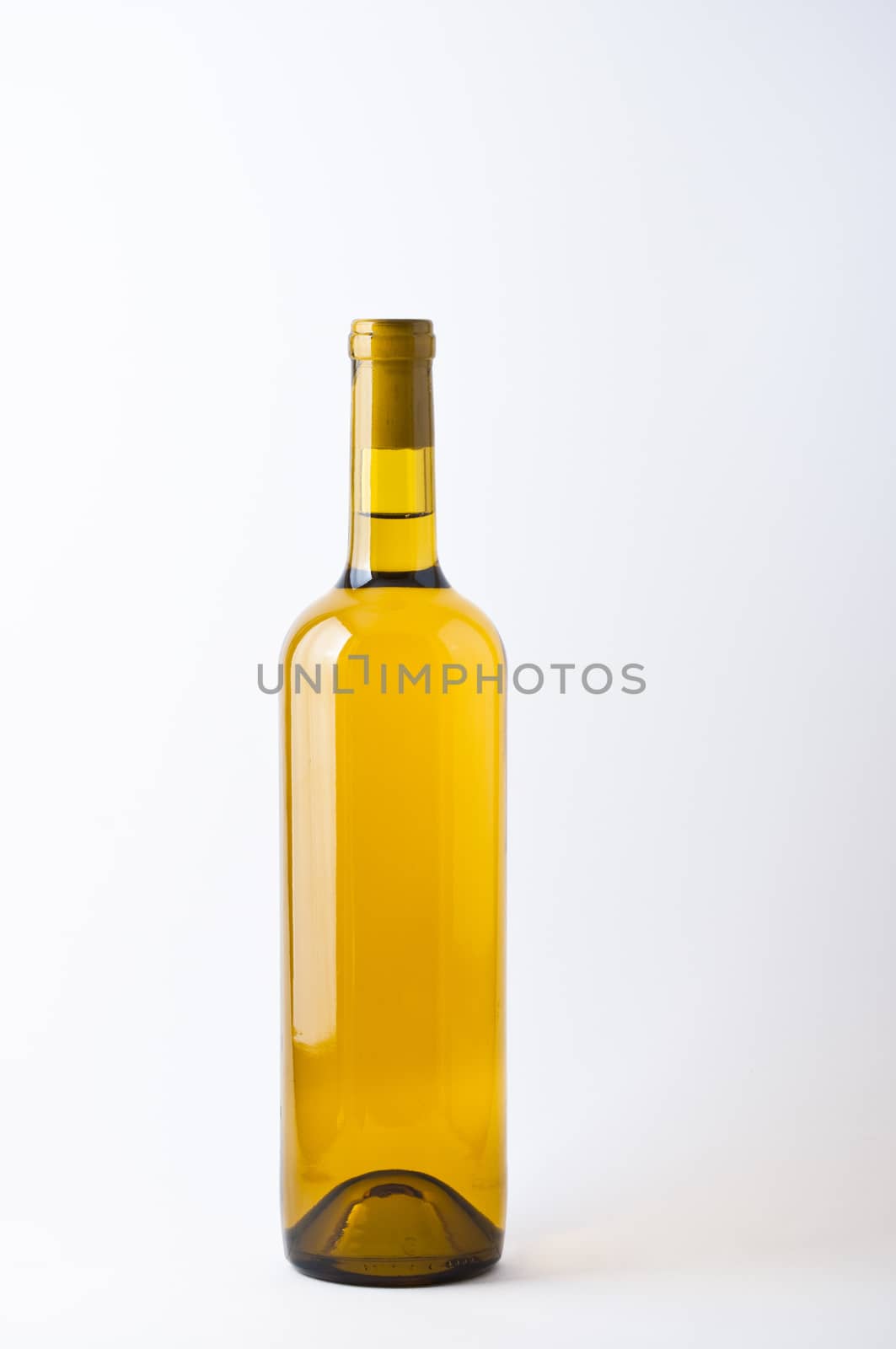 Unopened bottle of white wine