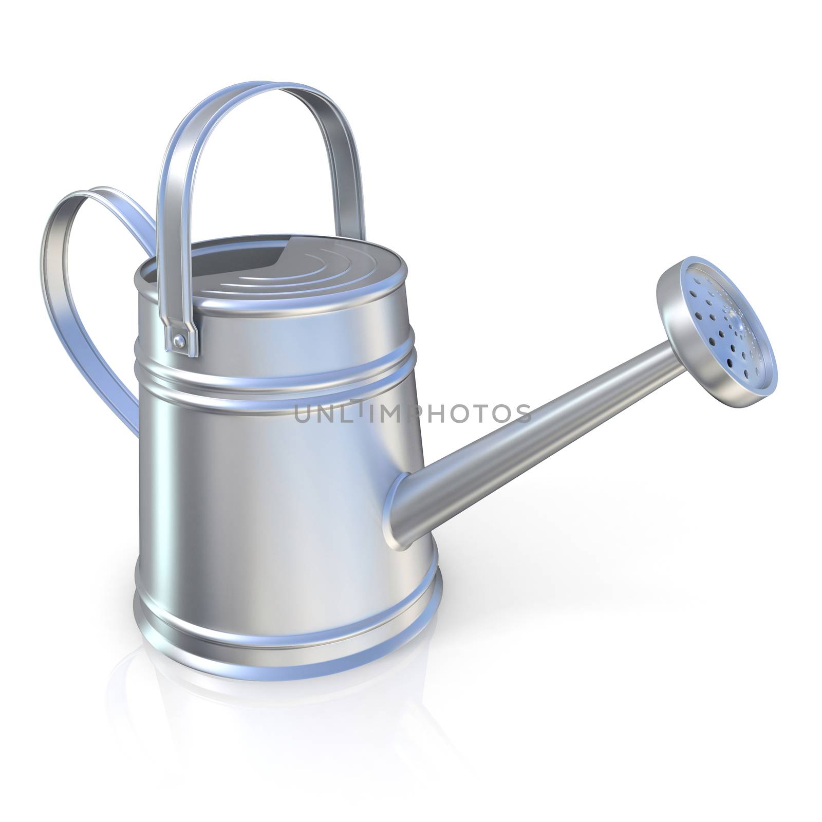 Metal watering can 3D by djmilic