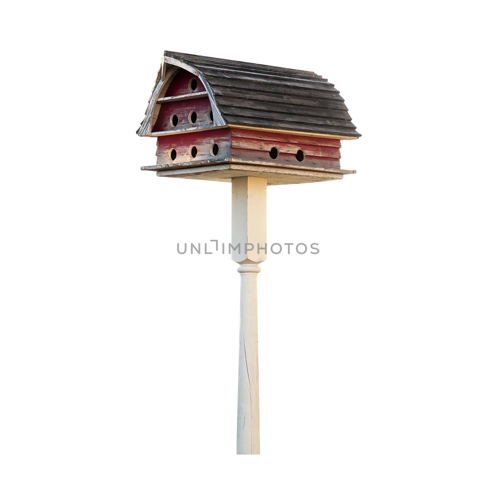 Bird House With Gambrel Roof by rcarner