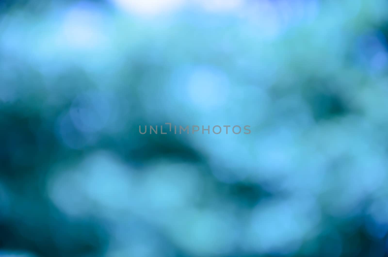 Blue light blur background by worrayuth