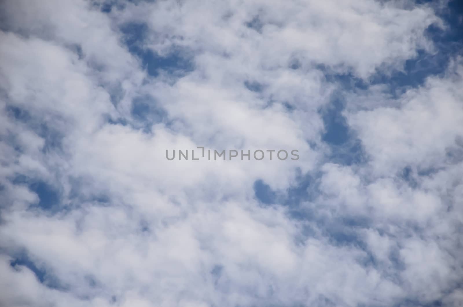 Clouds with blue sky by worrayuth