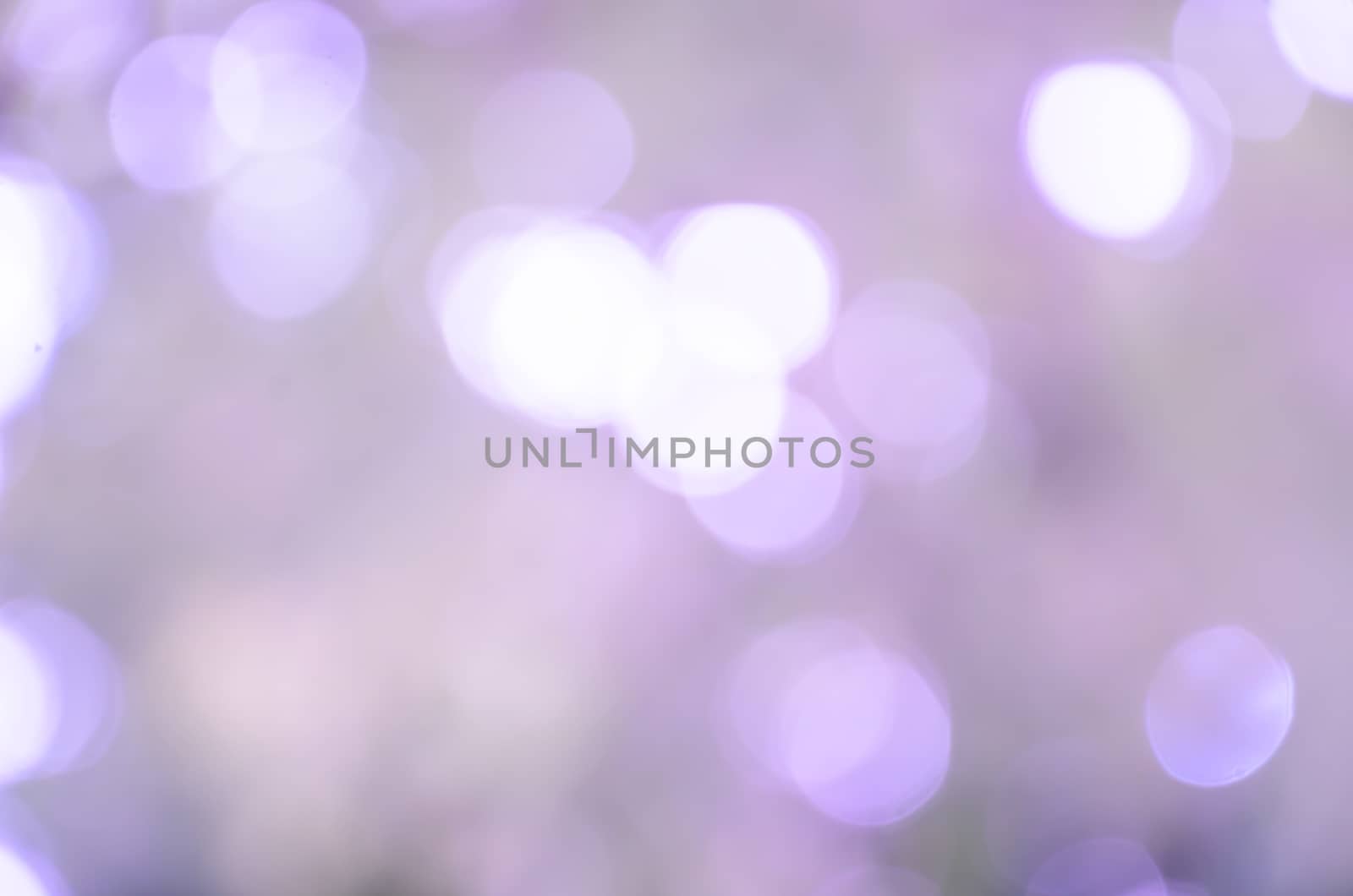 Bokeh and light purple color background